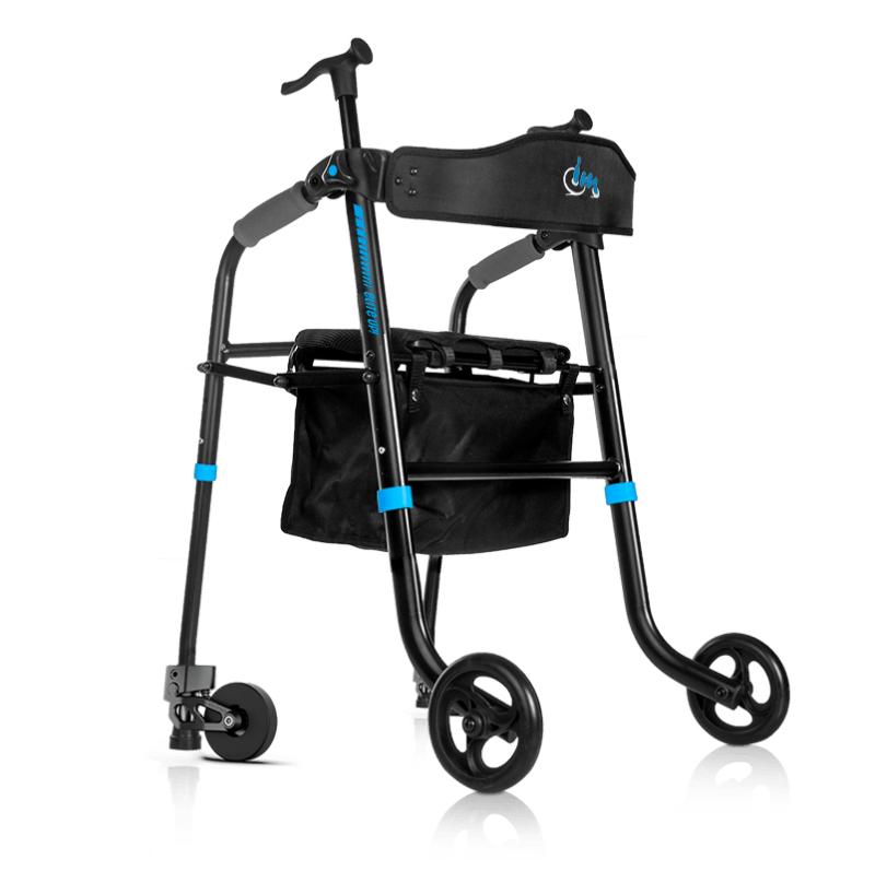 Andador Elite 3G Up! con el kit Walk and Roll instalado