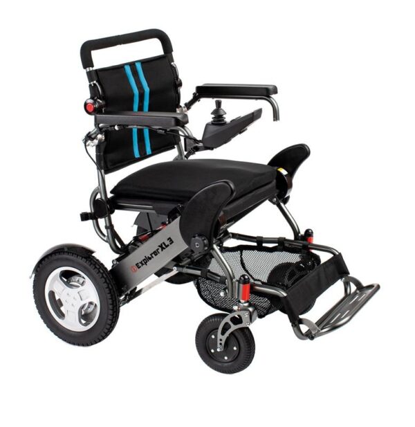 Silla de ruedas eléctrica I-Explorer XL3 — Ortopedia online ultraligera plegable
