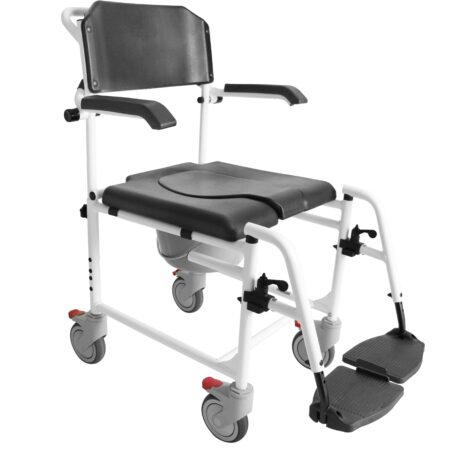 SILLA PARA DUCHA CON RUEDAS