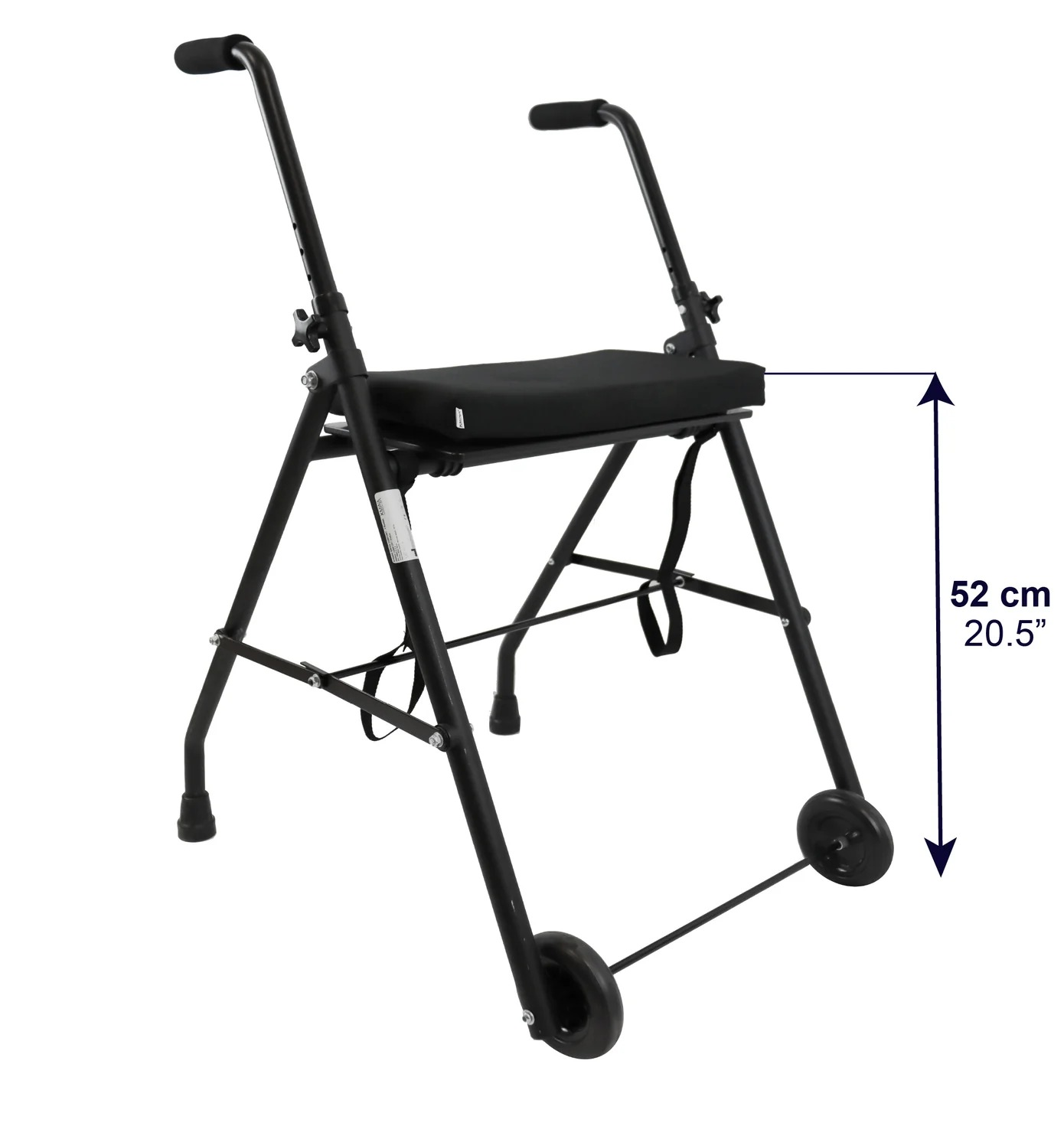 ANDADOR PARA ADULTOS CON 2 RUEDAS Y ASIENTO VISCOELÁSTICO - Imagen 6