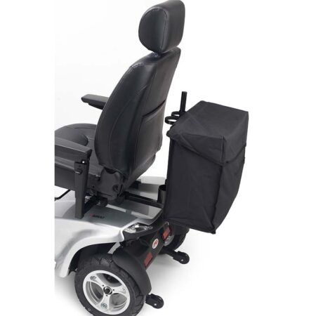 Bolsa trasera con porta bastones doble